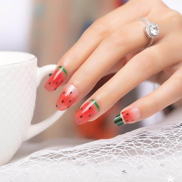 Watermelon - Gel Nail Wraps