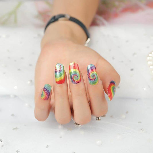 Tie Dye - Gel Nail Wraps
