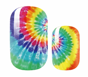 Tie Dye - Gel Nail Wraps