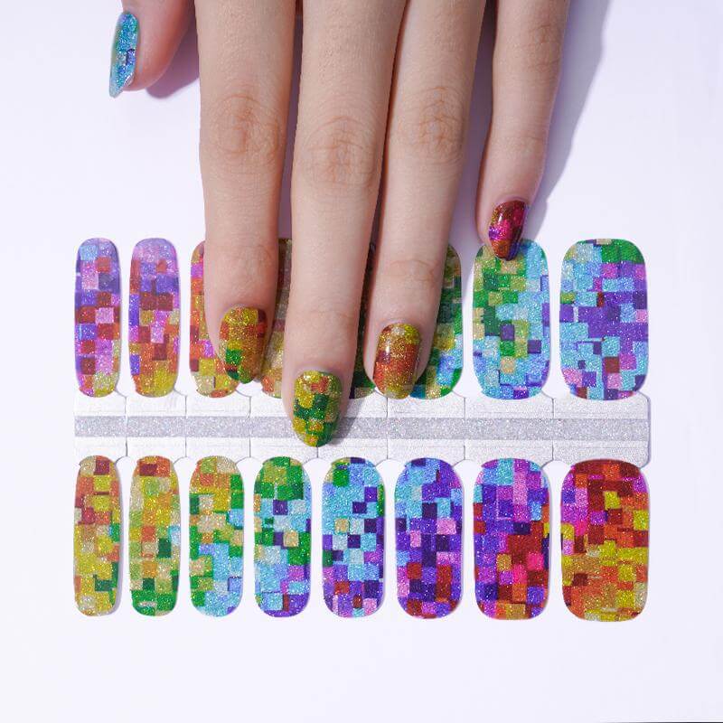 Puzzled - Gel Nail Wraps