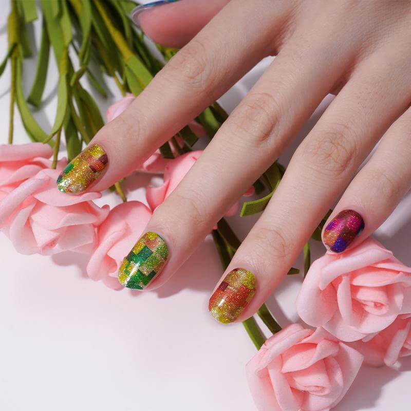 Puzzled - Gel Nail Wraps
