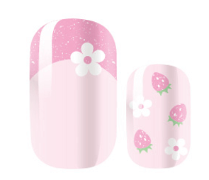 Strawberry Pink - Gel Nail Wraps