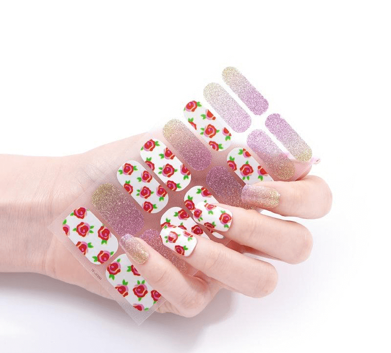 Roses - Gel Nail Wraps