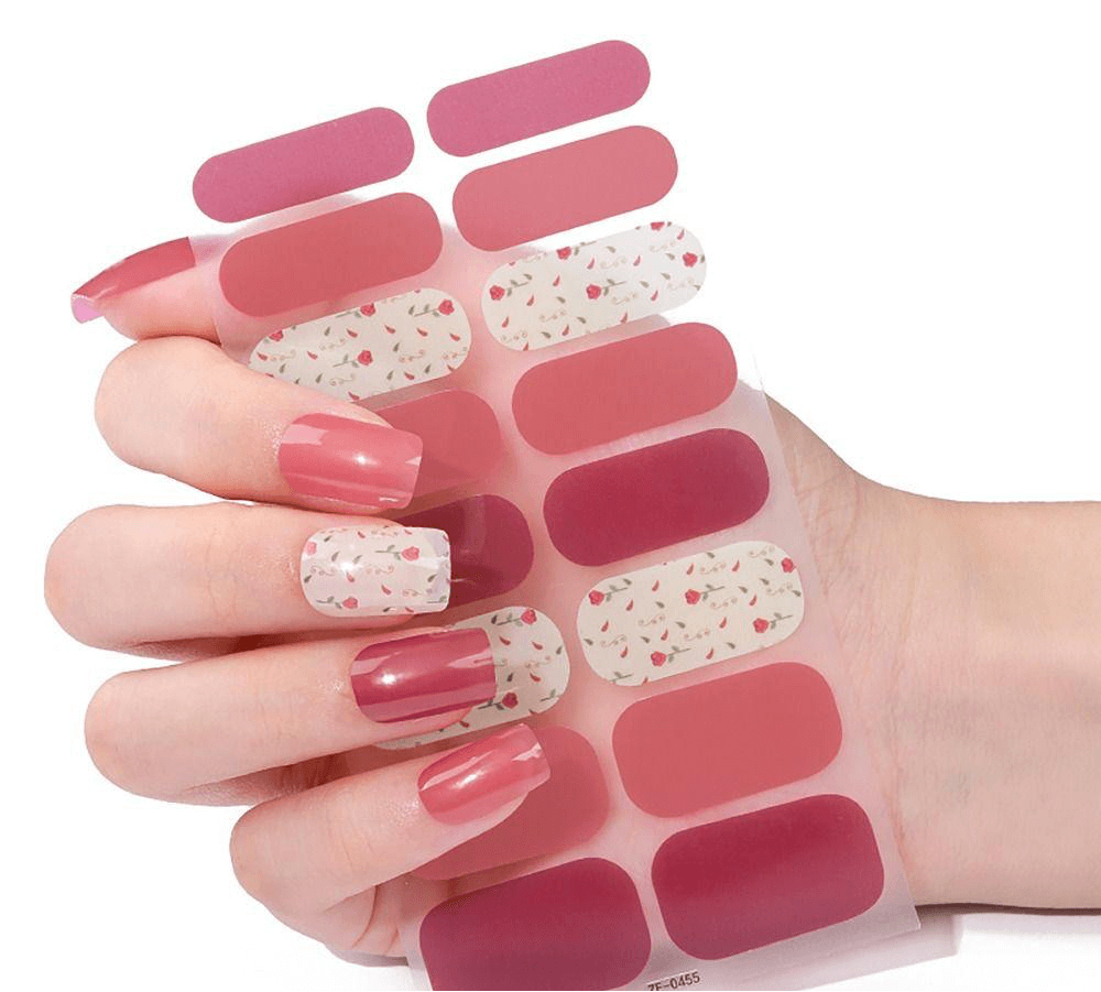 Mini Rose - Gel Nail Wraps