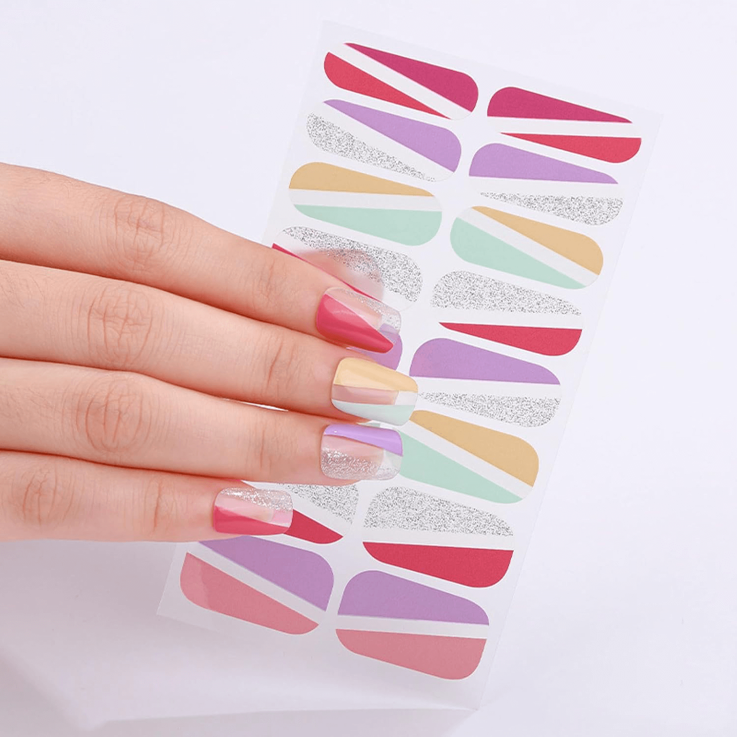 Gel Nail Wraps - Razzle Dazzle