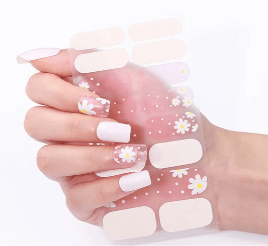Daisy Dots - Gel Nail Wraps