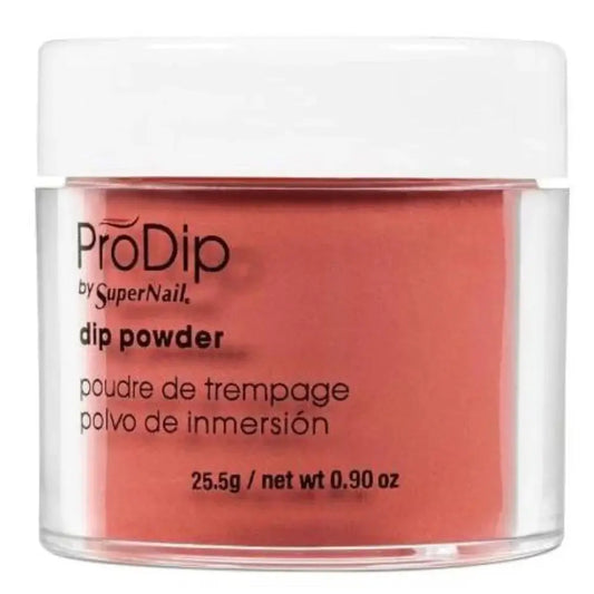 ProDip Acrylic Powder - Bold Raspberry - Neon Red Nail Color