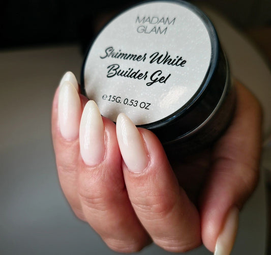 MADAM GLAM - Shimmer White Builder Gel