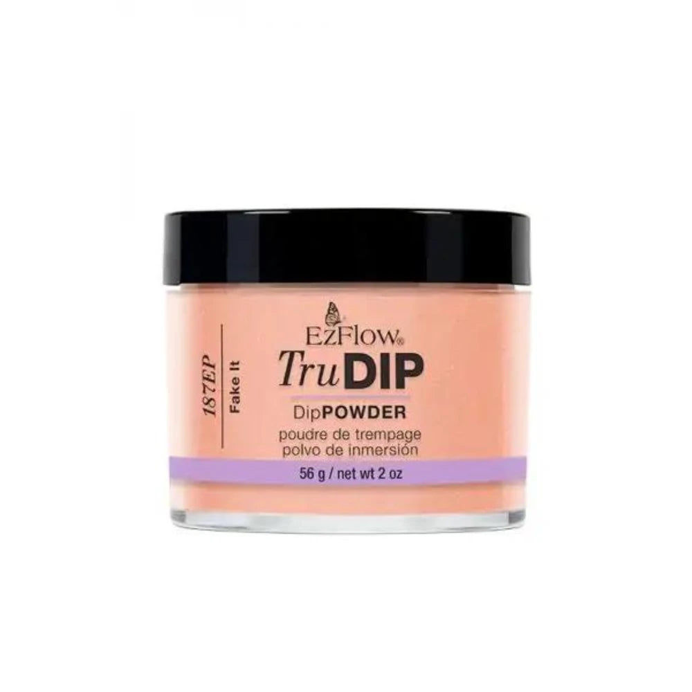 TruDip Acrylic Dip Powder - Fake It - Neutral Nail Color