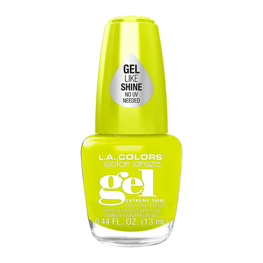 L A Colors yellow nail cheap nail polish