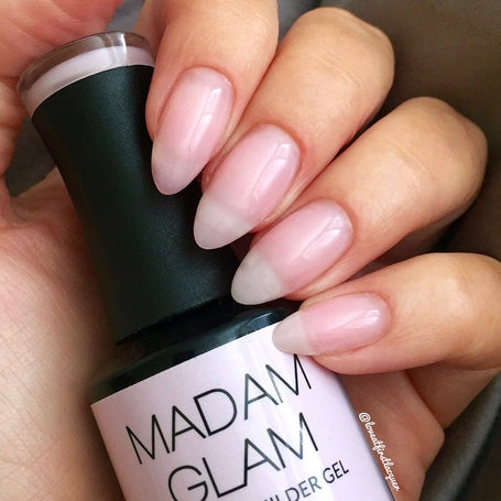 MADAM GLAM - Builder Light Pink - LIGHT PINK GEL NAIL POLISH