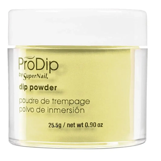 ProDip Acrylic Powder - Bright Banana - Neon Yellow Nail Color