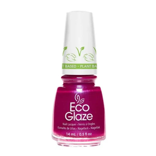 China Glaze Eco Glaze - Petunia Bloom 💅💖 Bright Pink Magenta Nail Polish