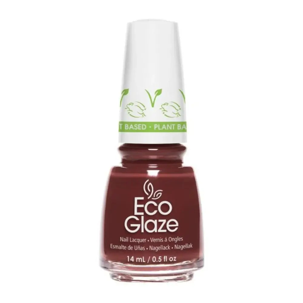 China Glaze Eco Glaze - Dolce Dahila ❤️🍷💅 Rich Wine Red Vegan Nail Polish