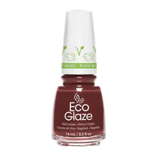 China Glaze Eco Glaze - Dolce Dahila ❤️🍷💅 Rich Wine Red Vegan Nail Polish