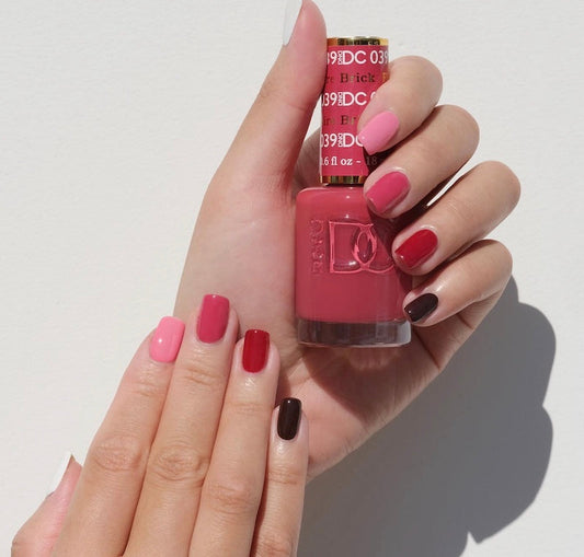 Fire Brick #039 - DND Gel & Lacquer Duo
