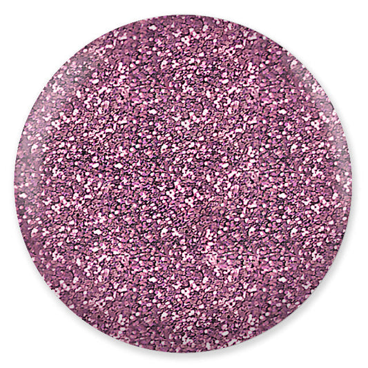 DND GEL LACQUER DUO Forgotten Pink #472 - PINK GLITTER