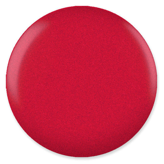 DND NAIL COLOR - Fiery Fuchsia #475 - DND Gel & Lacquer Duo RED NAIL POLISH