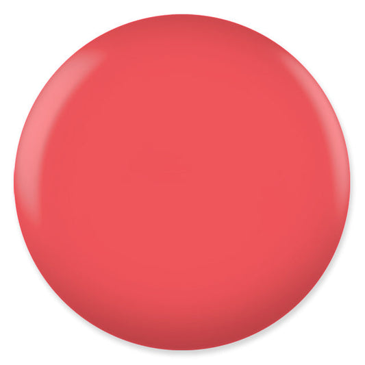 DND GEL LACQUER DUO - FLORAL CORAL #650 - CORAL NAIL POLISH
