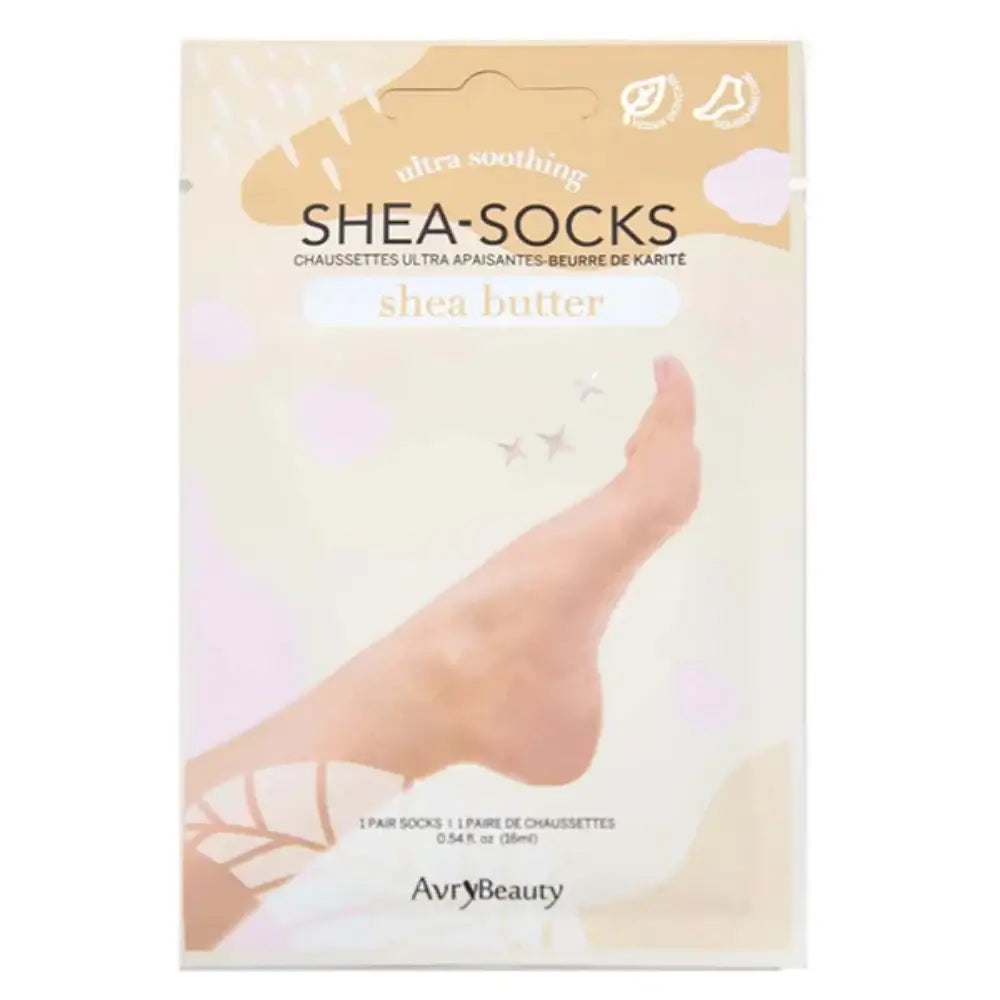 Shea Butter - Avry Shea Pedicure Socks 💅✨ Soothing Treatment For Soft, Smooth Feet 💅✨