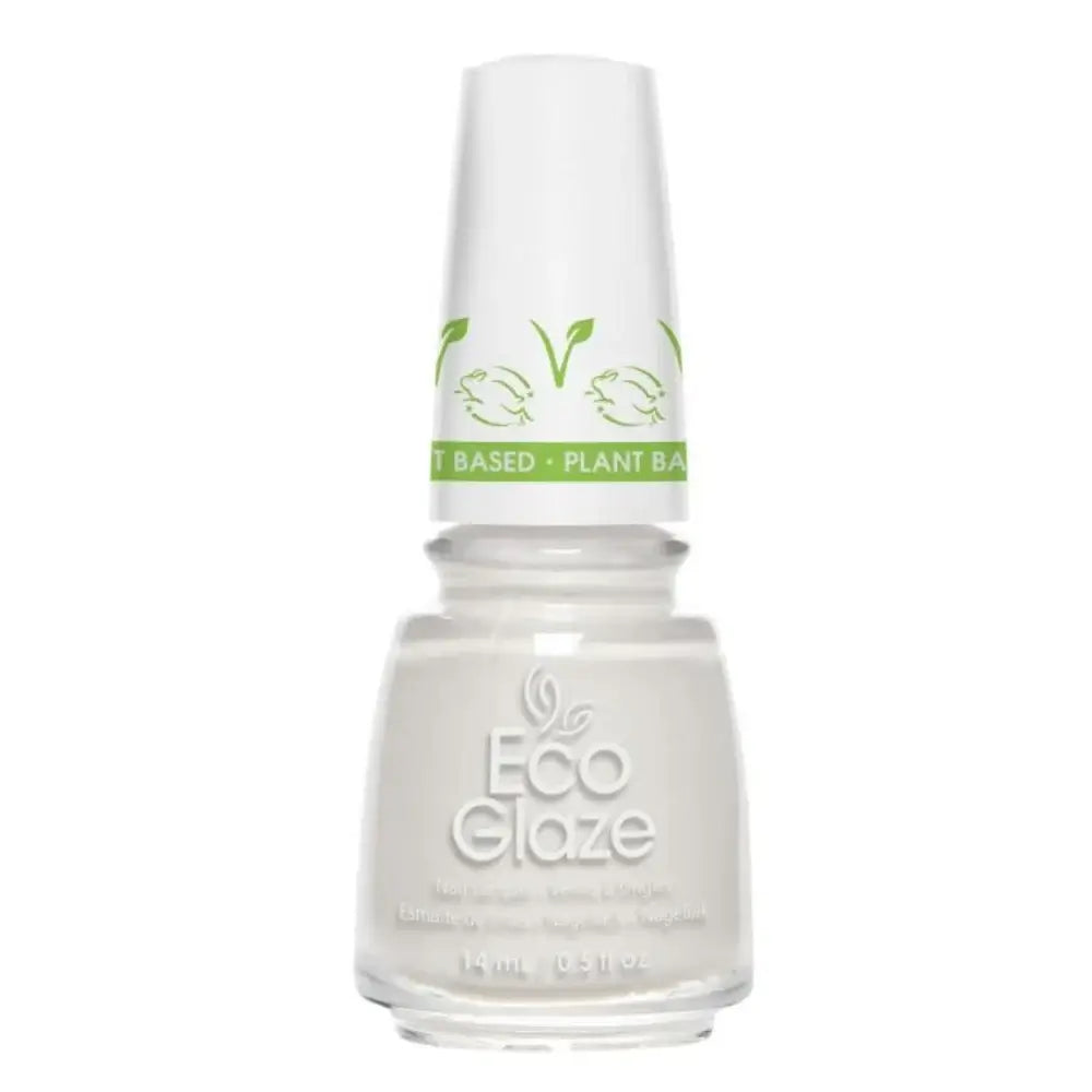 China Glaze Eco Glaze - Gardenia Dreams 🤍💅🏼 Crisp White Nail Polish