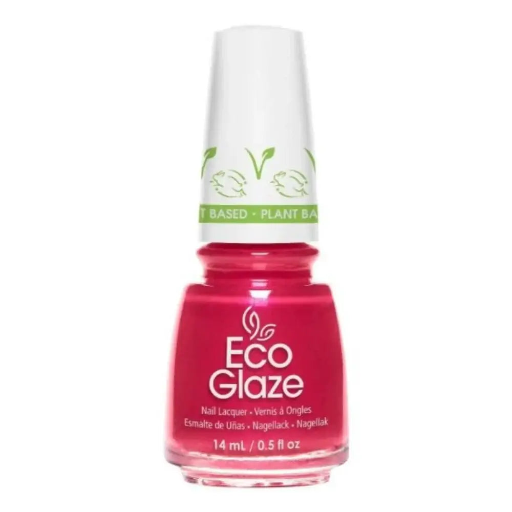 China Glaze Eco Glaze - Botankia 💕💅 Bold Neon Pink Nail Polish