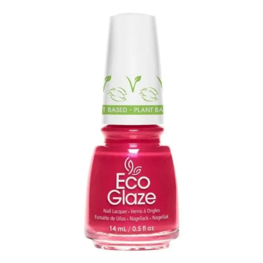 China Glaze Eco Glaze - Botankia 💕💅 Bold Neon Pink Nail Polish