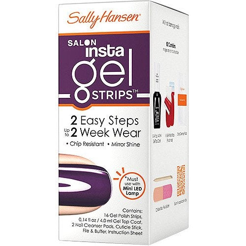 SALLY HANSEN Pro Salon Insta-Gel Strips Manicure – Combo Kit Set