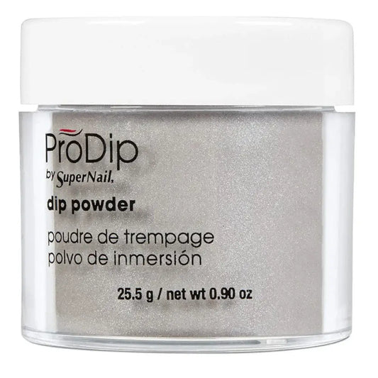ProDip Acrylic Powder - Feisty Grey - Grey Nail Color
