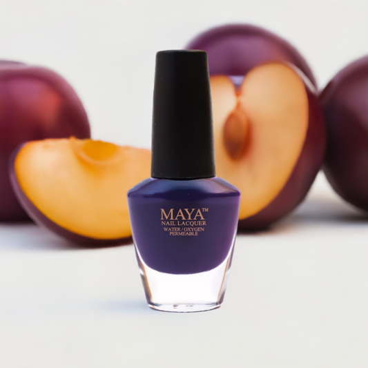 Plumberry - Purple Halal Nail Polish - Maya