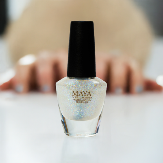 Glitter Top Coat - Halal Nail Polish - Maya
