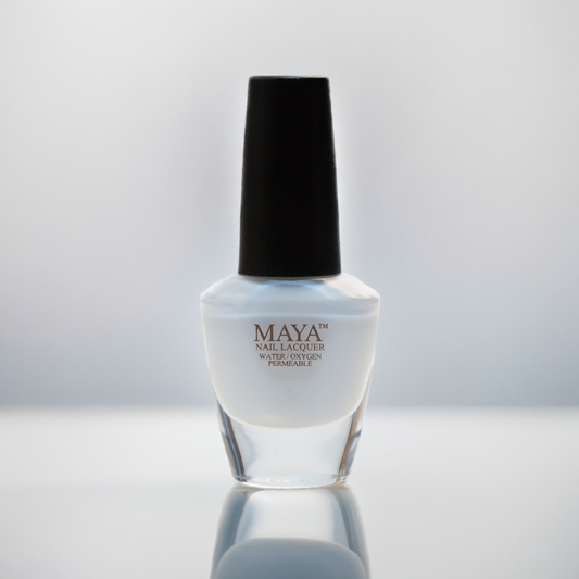Lu'Lu White - White Halal Nail Polish - Maya