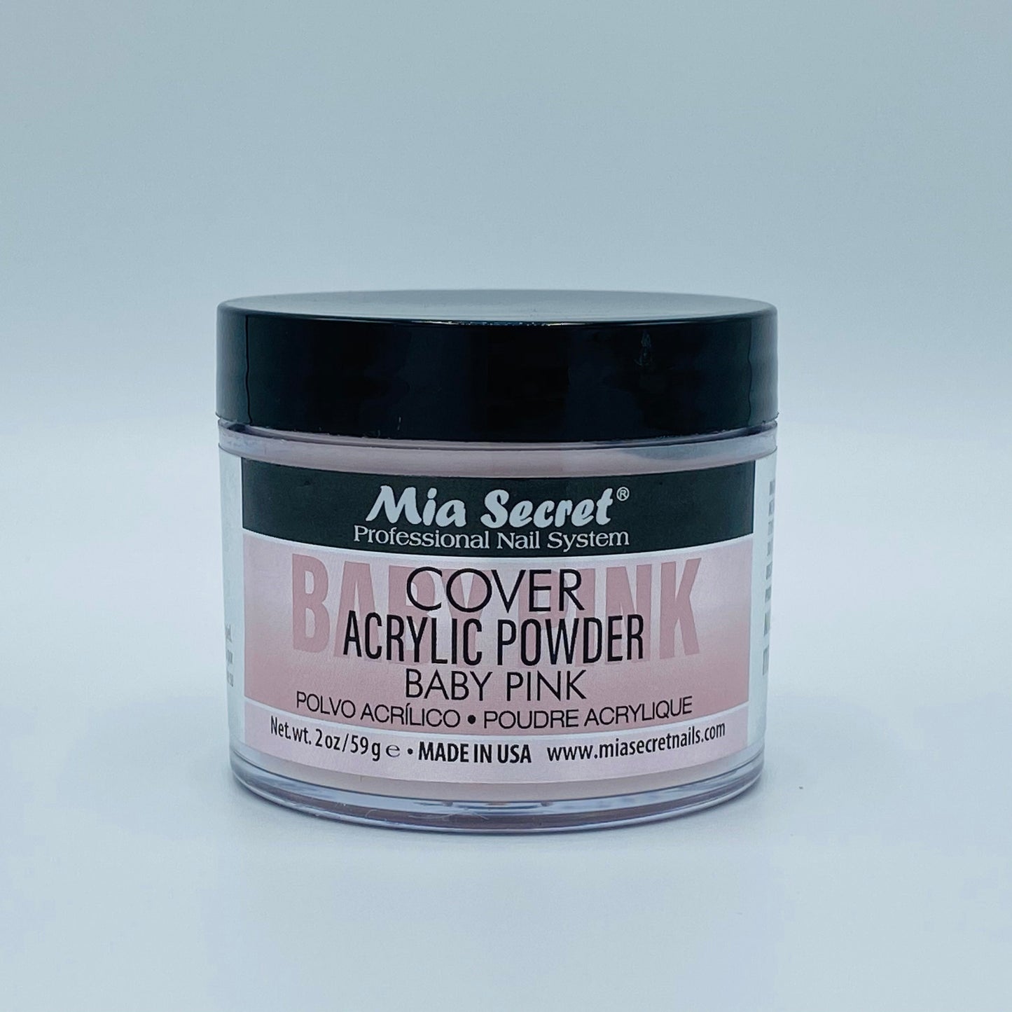 MIA SECRET Cover Baby Pink Acrylic Powder 2oz