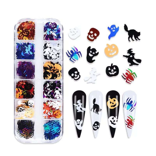 Halloween Sequins Nail Glitter
