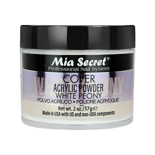 MIA SECRET Cover White Peony Acrylic Powder 2oz