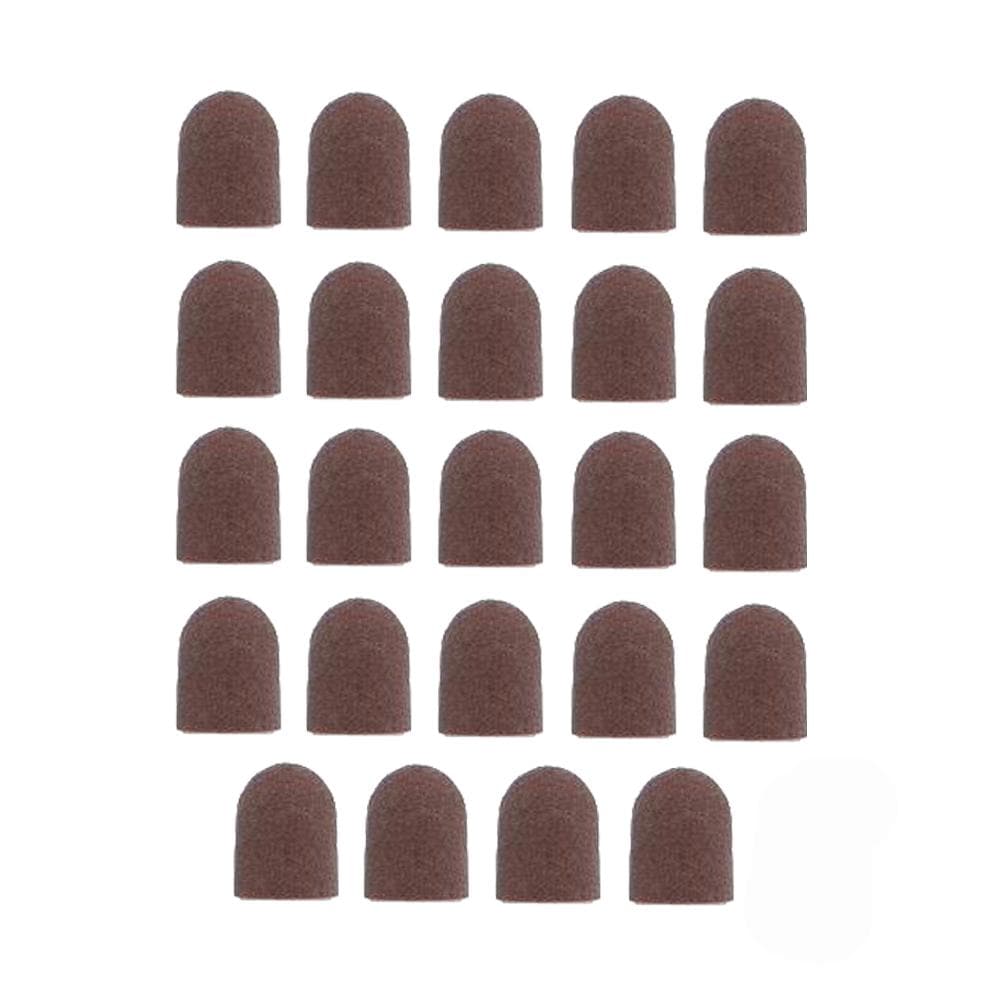 Fine Pedicure Caps / Pedicure Sanding Bands Medium - 19mm (24pc)