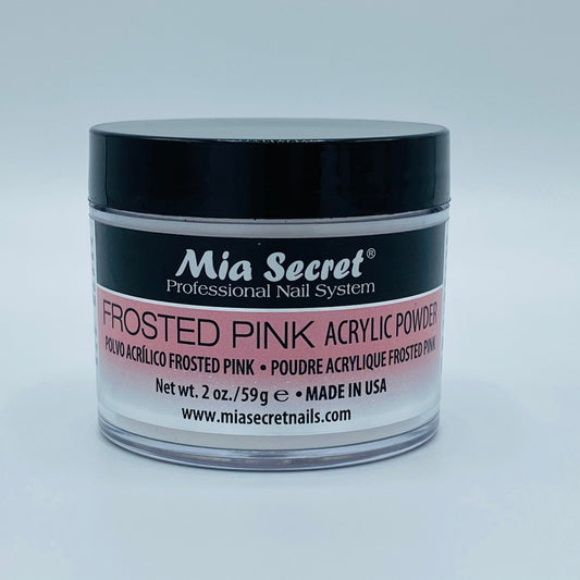 MIA SECRET Frosted Pink Acrylic Powder 2oz
