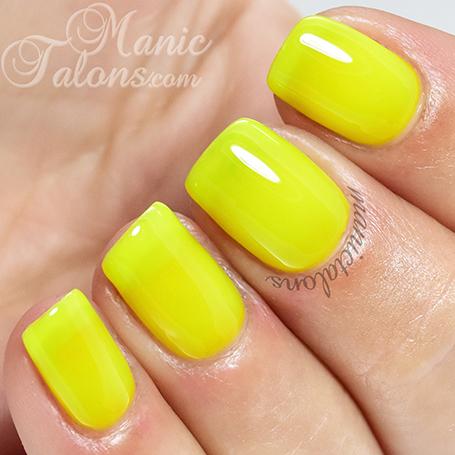 MADAM GLAM - Neon Sun - NEON YELLOW GEL NAIL POLISH