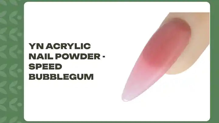 YN Acrylic Nail Powder - Speed Bubblegum by@Outfy