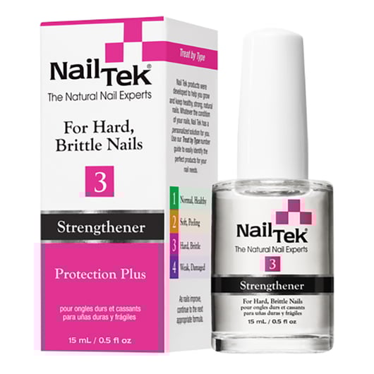 NAIL TEK Protection Plus 3 For Hard, Brittle Nails