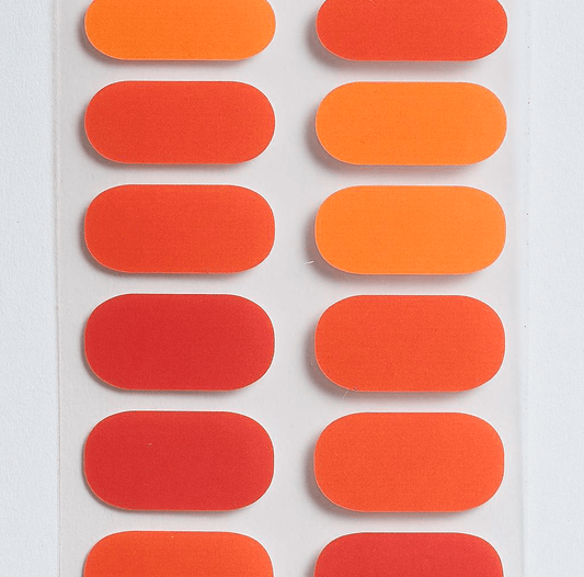 Orange Cream - Gel Nail Wraps