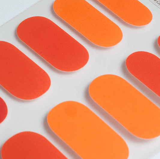 Orange Cream - Gel Nail Wraps