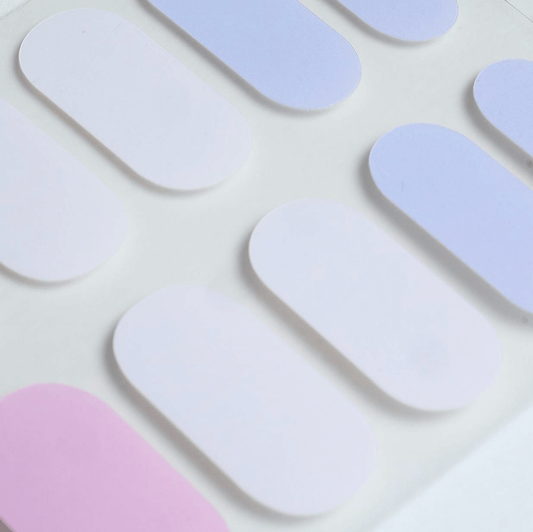 Pastel Colors Gel Nails
